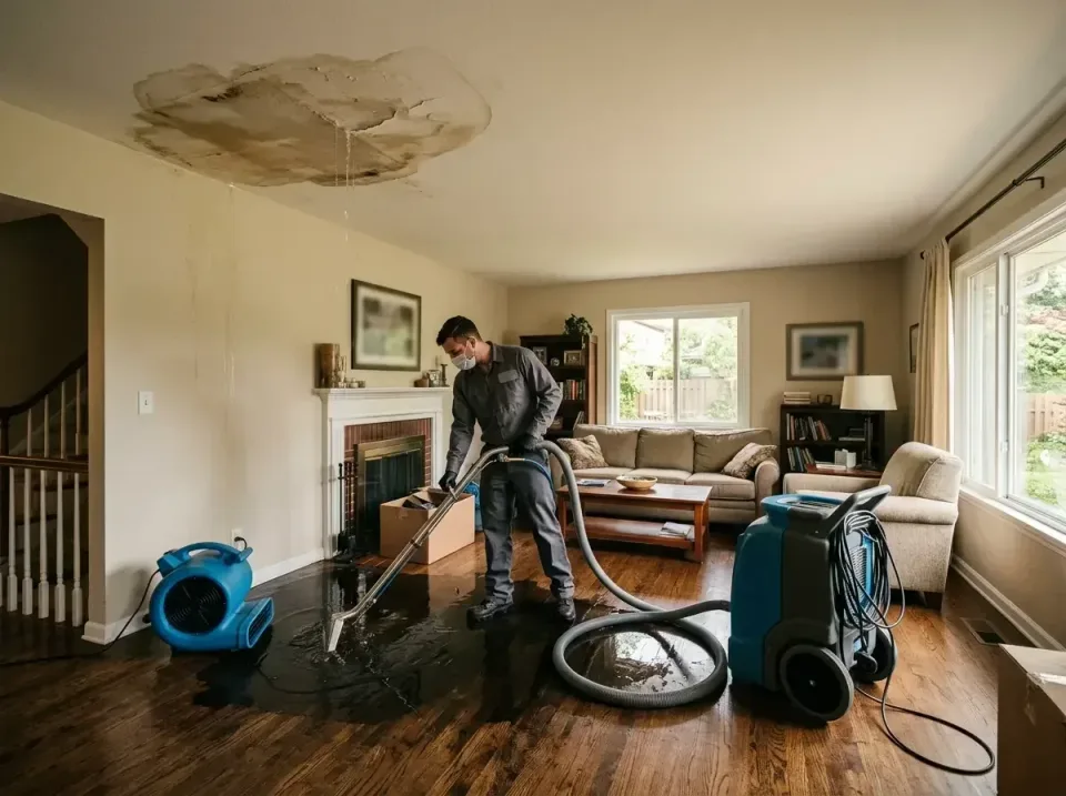 attic-pipe-burst-ceiling-drip-008 — frequently asked questions, Water Damage Restoration & Carpet Care in Cupertino, CA